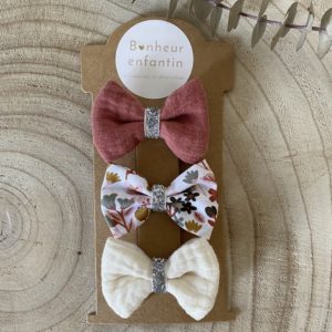 Barrette Bebe Pour Cheveux Noeud A Pince Bonheur Enfantin